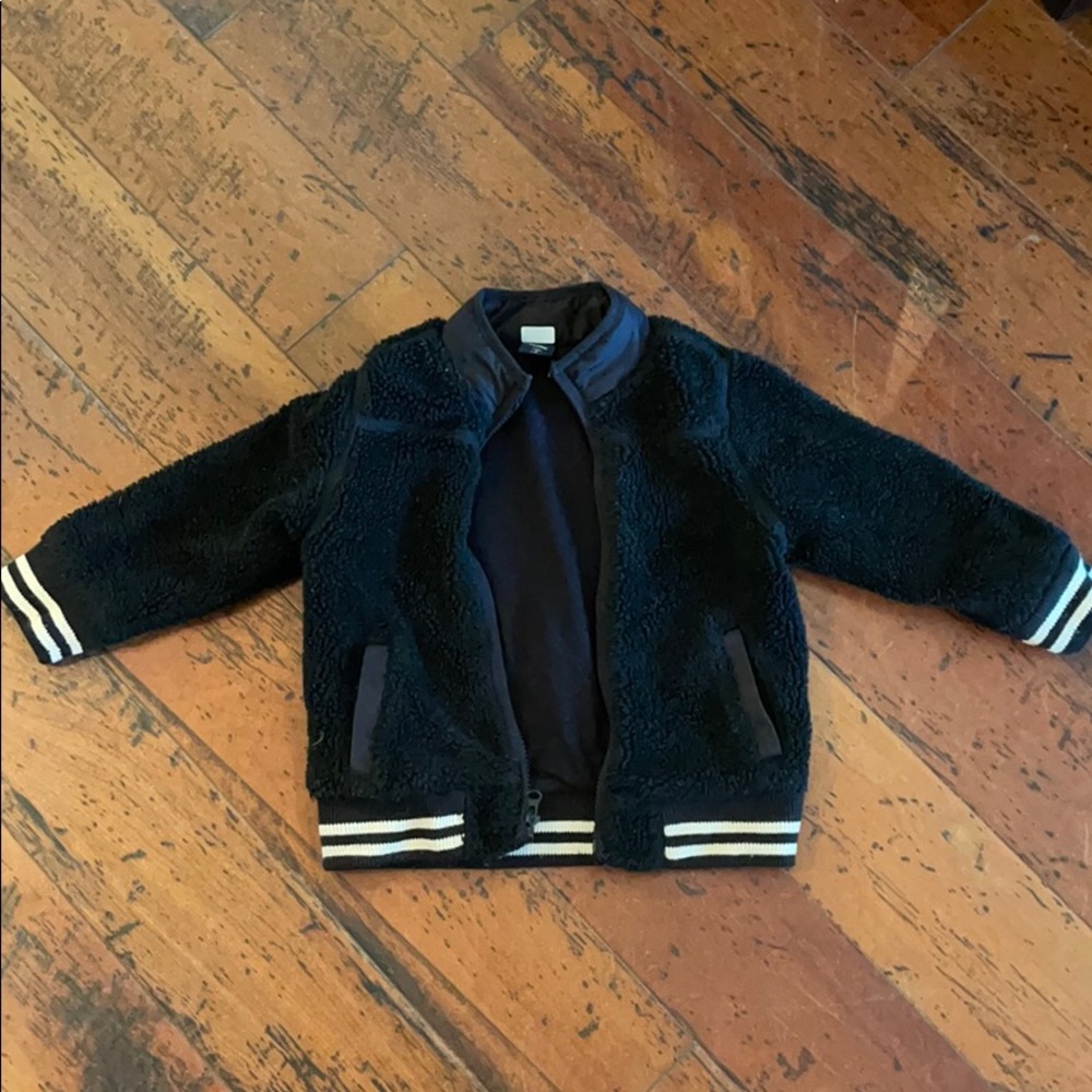 Baby Gap Fleece Bomber Jacket - sz 3T